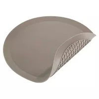 Tapete Multiuso de Silicon Redondo de 12 Pulgadas de Color Gris PROGRESSIVE PS-80GY