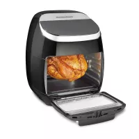 Freidora de Aire de 11 Litros de 1700W Negra HAMILTON BEACH 35070