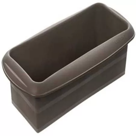 Molde de Silicon Rectangular de 30 Centimetros de Color Cafe LURCH 00085010