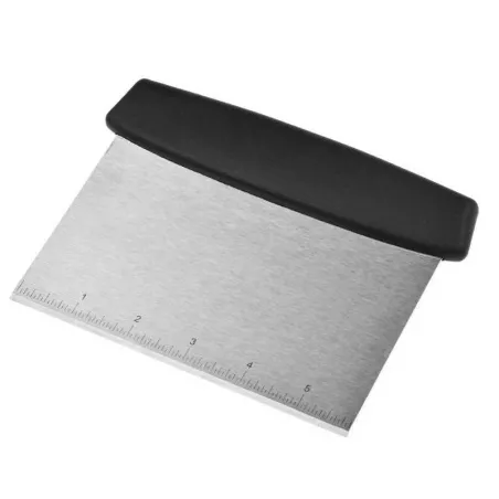 Rasqueta de Acero Inoxidable 15 x 12 Centimetros MASTER CHEF 0760114