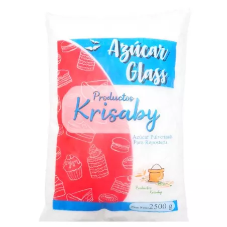 Azucar Molida Refino Industrial de 2500 Gramos KRISABY A2600