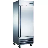 Congelador de 1 Puerta Solida en Acero Inoxidable de 23 Pies Cubicos de 110V / 60 Hz U-STAR ND-CFD-1FF-E-HC