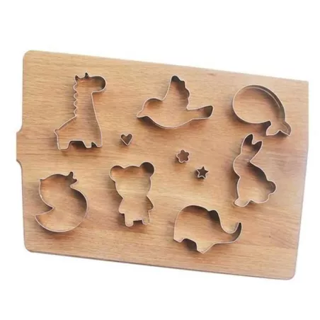 Cortadores para Galletas en Forma de Animales, Set de 10 Piezas MASTER CHEF 0760861