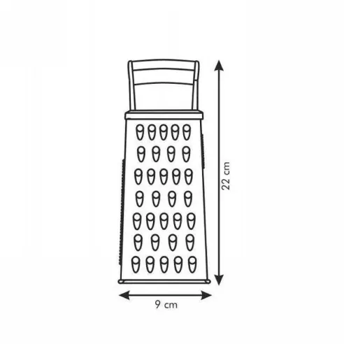 Rallador 4 Caras Handy de 22 Centimetros TESCOMA 643782
