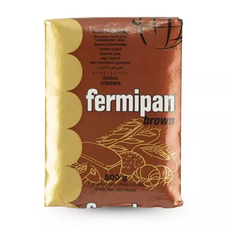 Levadura para Masa Dulce, Fermipan Brown, 500 Gramos FERMIPAN 1011403