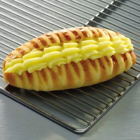 Crema Pastelera en Manga, 1 Kilogramo PURATOS 4108670