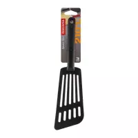Espatula Ranurada para Omelette de Nylon de 32 Centimetros, Color Negro TESCOMA 638016