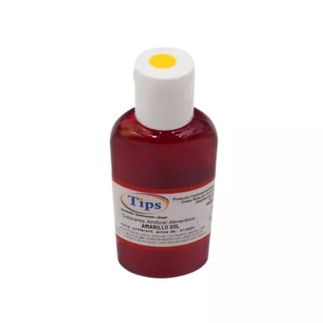 Colorante en Gel Amarillo Sol de 60 Mililitros ASTEK CG542
