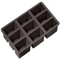 Molde de Silicon para Brownies con 9 Cavidades LURCH 00085021