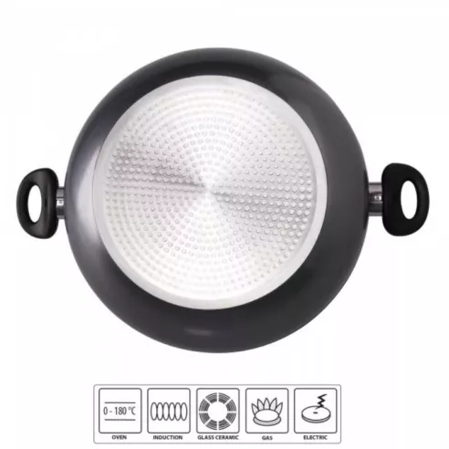 Olla Stoneline de Aluminio de 32 Centimetros STONELINE 10117