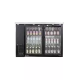Refrigerador para Bar 2 Puertas de Vidrio 48 Pulgadas U-STAR UBB-24-48G-HC
