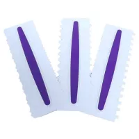 Juego de Peines para Glaseado, Set de 3 Unidades MASTER CHEF 0760011