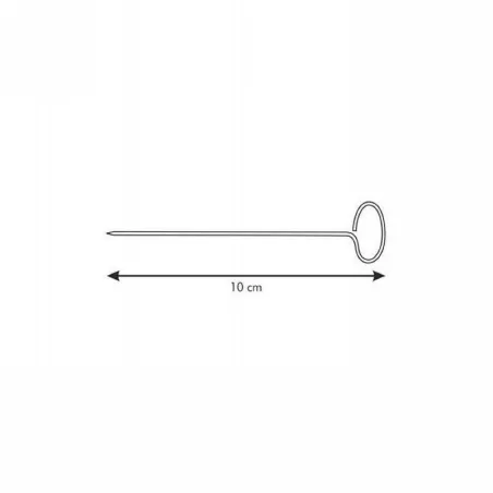 Pincho de Acero Inoxidable de 10 Centimetros, Set de 10 Unidades TESCOMA 420570