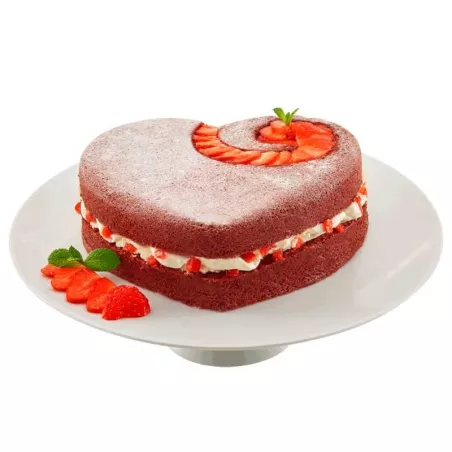 Molde de Corazon de 19 Centimetros, Diseno Flexiform LURCH 00083041