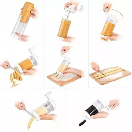 Maquina Manual para Crear Churros, Set de 6 Discos TESCOMA 643571