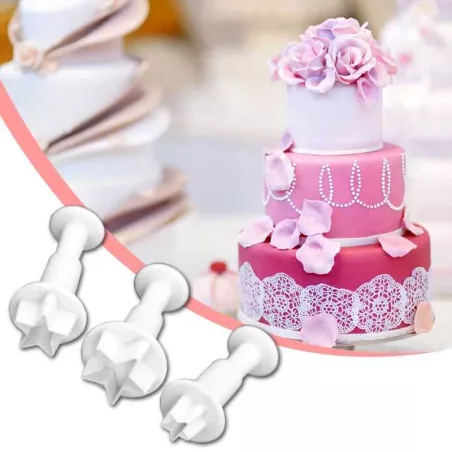 Cortador Estrella, Set de 3 Unidades MASTER CHEF 0762007