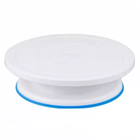 Tornamesa con Base Antideslizante de 10.5 Pulgadas ATECO 608