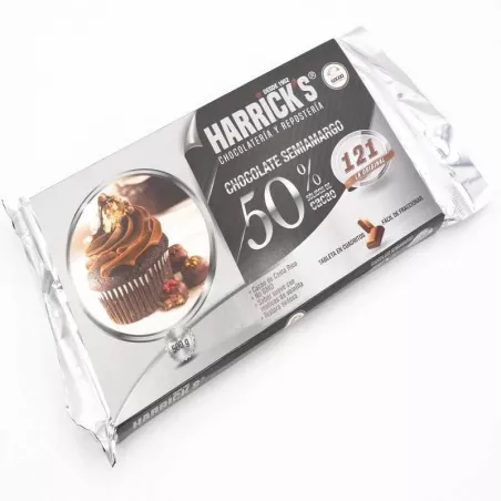 Cobertura de Chocolate Semi Amargo de 500 Gramos COCOA 02140203180