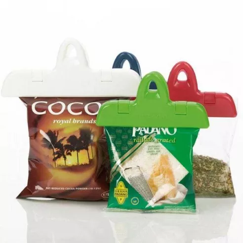 Prensas para Cerrar Bolsas, Set de 3 Unidades TESCOMA 420762