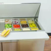 Mesa de Preparacion Mega Top de 2 Puertas de Acero Inoxidable 150 Centimetros U-STAR SCLM2-60-E-HC 2