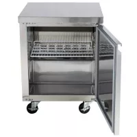 Mesa Undercounter Refrigerada 1 Puerta de Acero Inoxidable 27 Pulgadas U-STAR UUC-27R-E-HC 2
