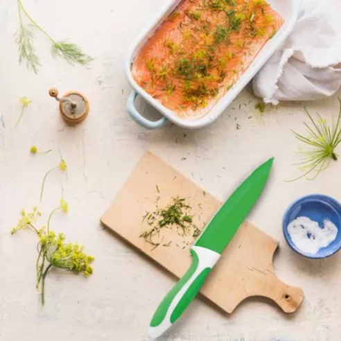 Cuchillo de Acero Inoxidable para Frutas y Verduras de 20 Centimetros STONELINE 16255