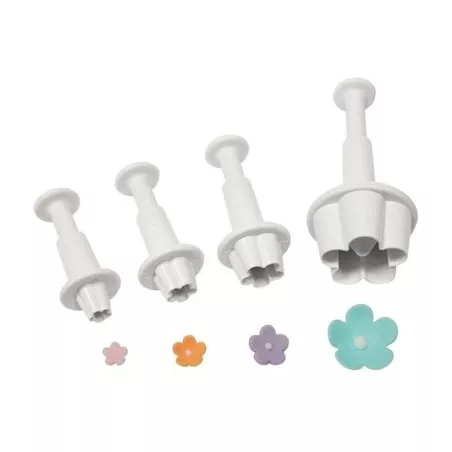 Marcador de Flor para Fondant, Set de 4 Unidades MASTER CHEF 0760814