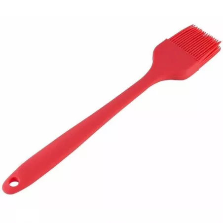 Brocha de Silicon Color Rojo de 8 Pulgadas MASTER CHEF B21011516