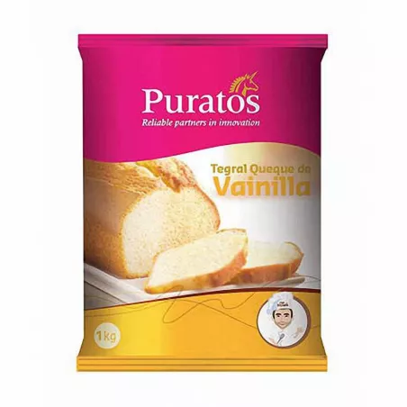 Premezcla para Queque Sabor Vainilla de 1000 Gramos PURATOS 4010285