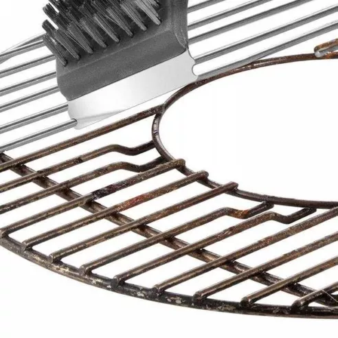 Cepillo para BBQ de Silicon con Acero Inoxidable y Madera de 33 Centimetros TESCOMA 707432