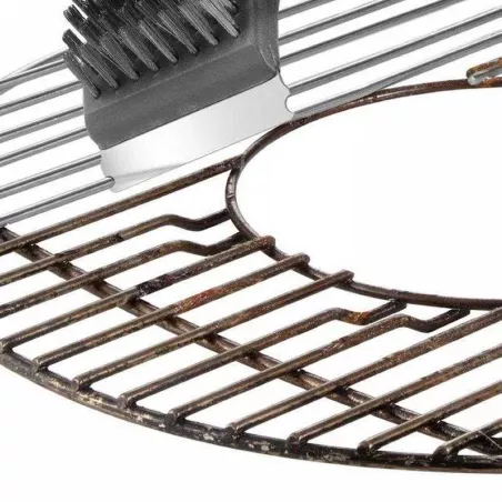 Cepillo para BBQ de Silicon con Acero Inoxidable y Madera de 33 Centimetros TESCOMA 707432