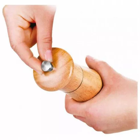 Salero y Pimentero de Madera de 18 Centimetros TESCOMA 658221