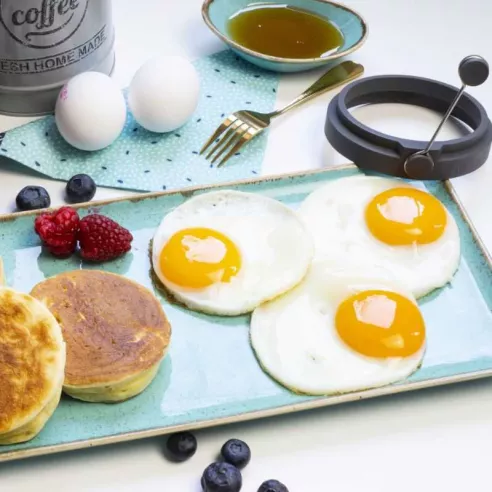 Aro Redondo para Pancake y Huevos, Set de 2 Unidades LURCH 00070271