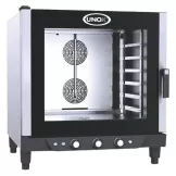 Horno de Conveccion Bakerlux a Gas con Control de Humedad con Bandejas de 66 x 46 UNOX XB613G-AL