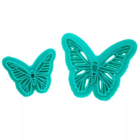 Marcador de Mini Mariposas para Fondant, Set de 2 Unidades MASTER CHEF 0760812