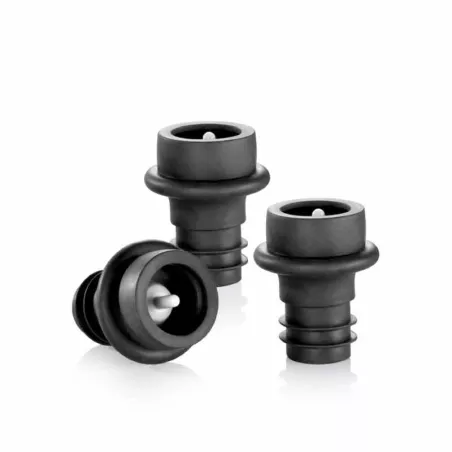 Tapones para Bomba al Vacio para Vino, Set de 3 Unidades TESCOMA 695431