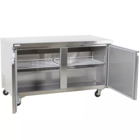 Mesa Refrigerada de 60 Pulgadas con Respaldo U-STAR UWT-60R-E-HC