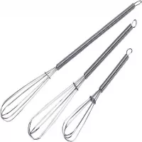 Batidor de Acero Inoxidable, Set de 3 Unidades PROGRESSIVE PS-3025