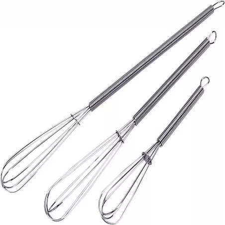 Batidor de Acero Inoxidable, Set de 3 Unidades PROGRESSIVE PS-3025