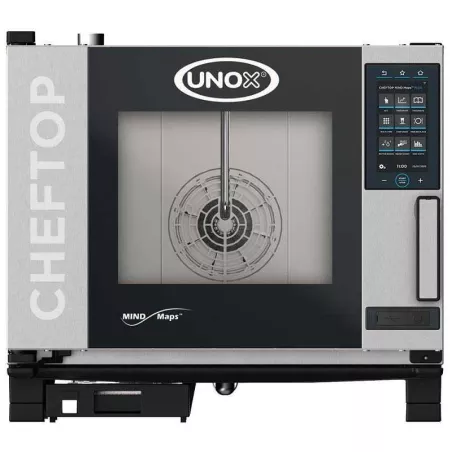 Horno Cheftop GN 1/1 a Gas para 5 Bandejas UNOX XEVC-0511-GPRM