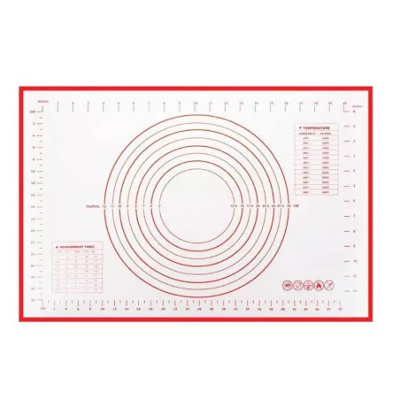 Tapete de Silicon con Guia de Medidas para Reposteria MASTER CHEF 0760726