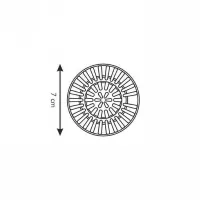 Pascon de Acero Inoxidable para Fregadero de 7 Centimetros TESCOMA 115212 2