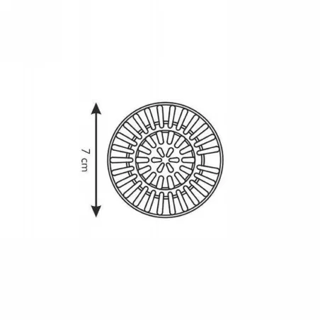 Pascon de Acero Inoxidable para Fregadero de 7 Centimetros TESCOMA 115212