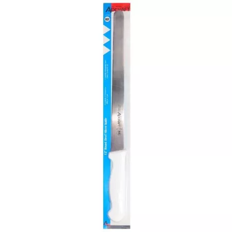 Cuchillo para Roast Beef de 12 Pulgadas, Color Blanco  ADMIRAL CRAFT CUT-12RSWH
