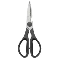 Tijera para Cocina de Acero Inoxidable con Mango Negro LURCH 00010019