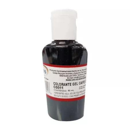 Colorante en Gel Cafe Chocolate de 60 Mililitros ASTEK CG011