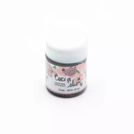 Colorante para Chocolate Color Verde Claro, 25 Gramos CHERRY AND CAKE CCC13