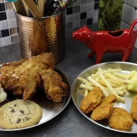 Azafate Redondo de  Acero Inoxidable de 40 Centimetros KING METAL STR16 2