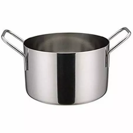 Cacerola Mini de Acero Inoxidable sin Tapa de 12 Centimetros KING METAL CAM12