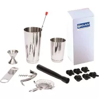 Herramientas para Bar, Set de 14 Piezas KING METAL BRS203